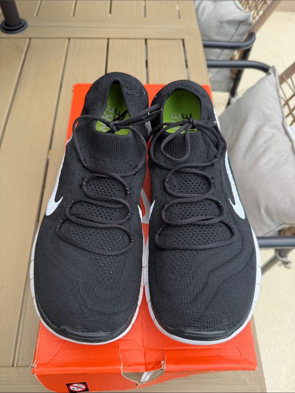 Men’s NIKE Free Flyknit+ sz 13